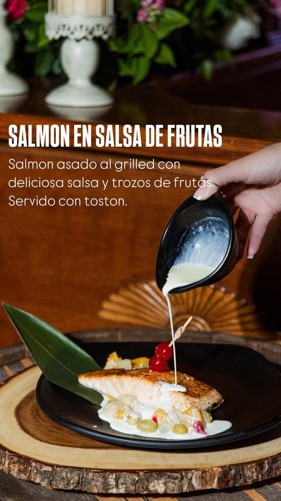 Salmon de frutas