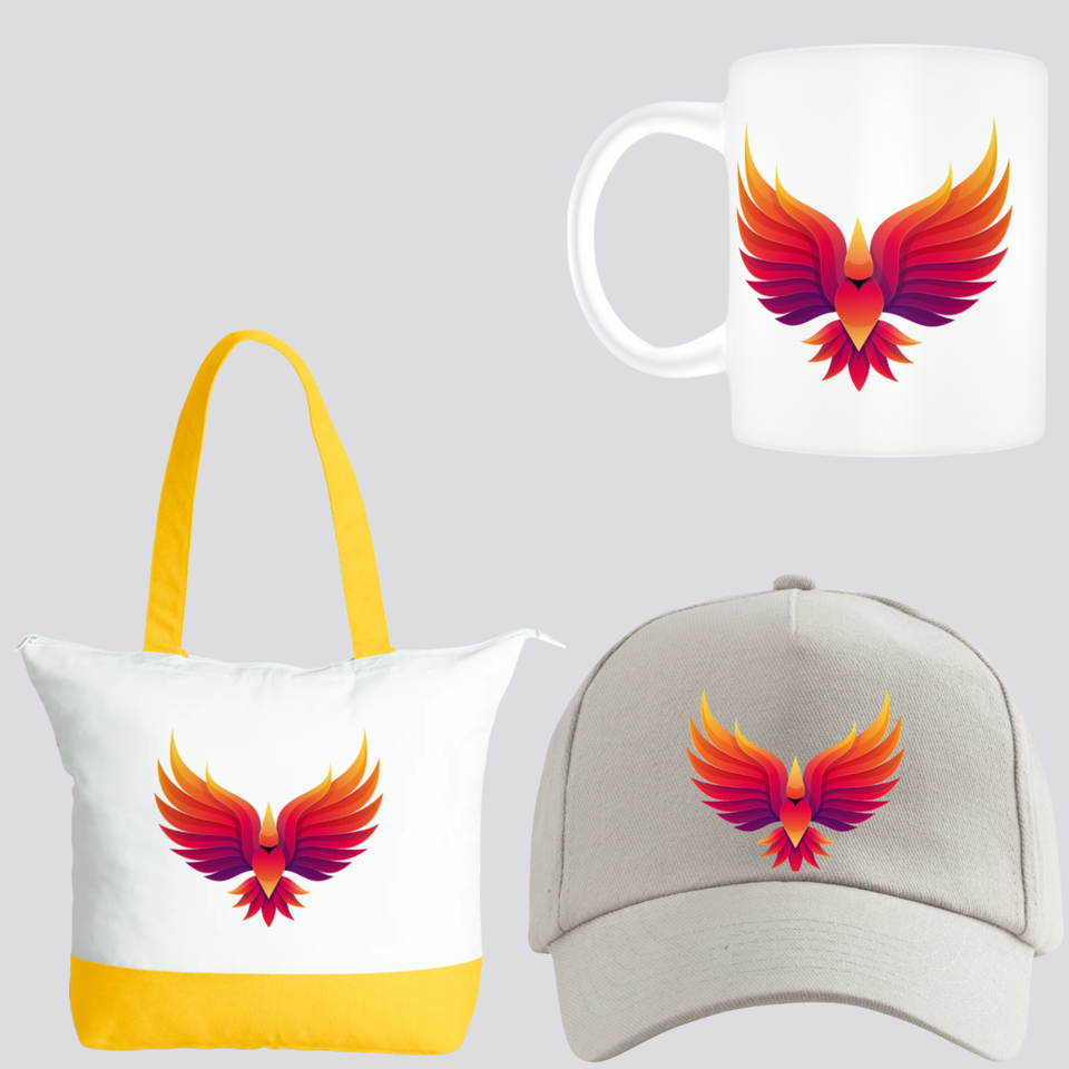 Phoenix sets tote bag  mugs   caps   13