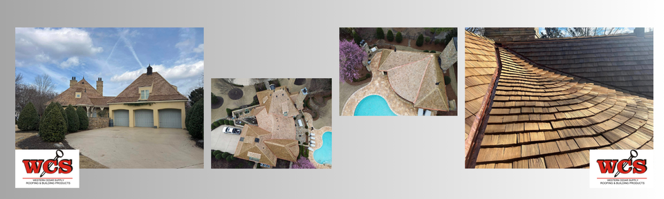 Cedar shake banner