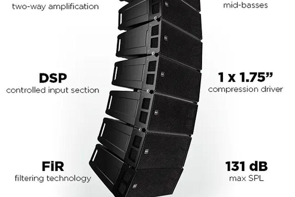 Line array speakers
