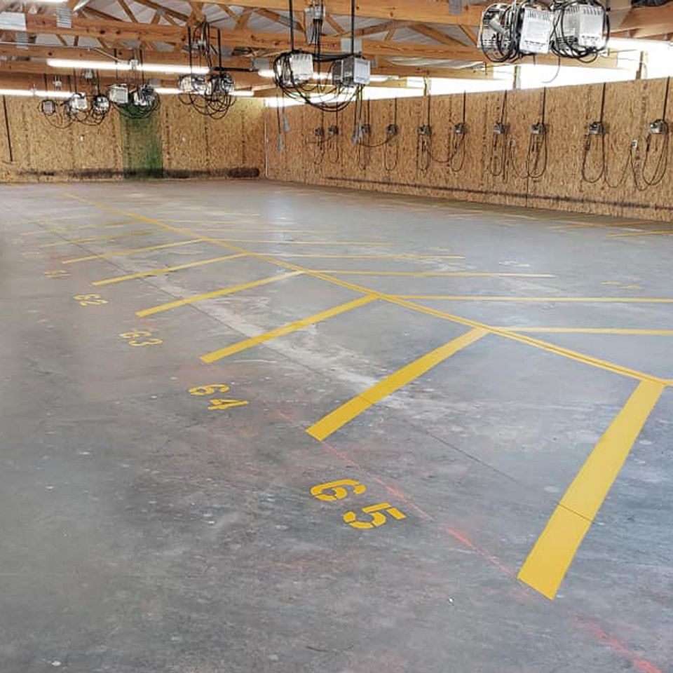 Prime Construction & Asphalt - Caldwell, ID - Parking Garage Marking