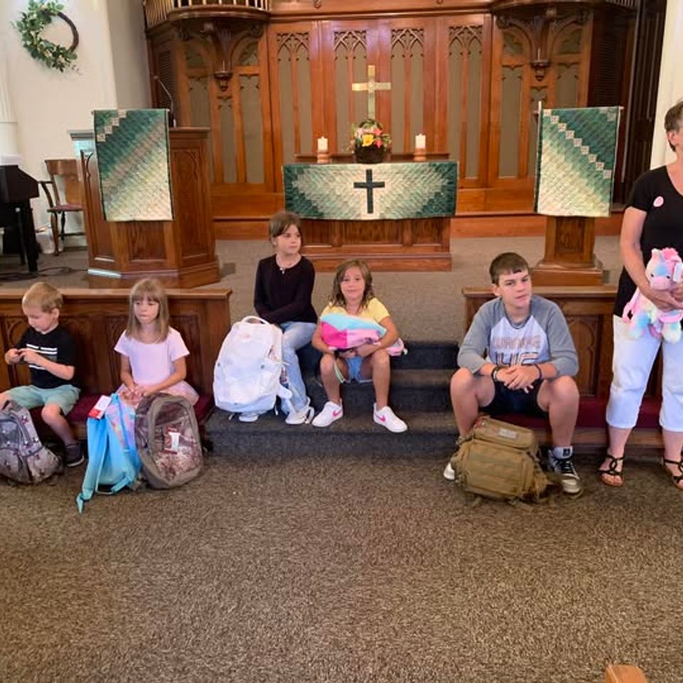 Backpack blessing