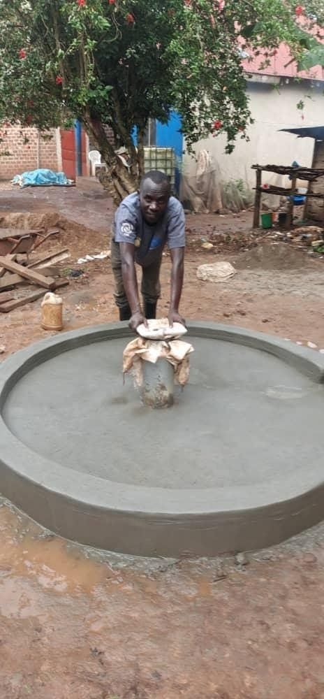 Installin pump in kikandwa village