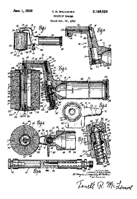 Patent inkroller mclemore