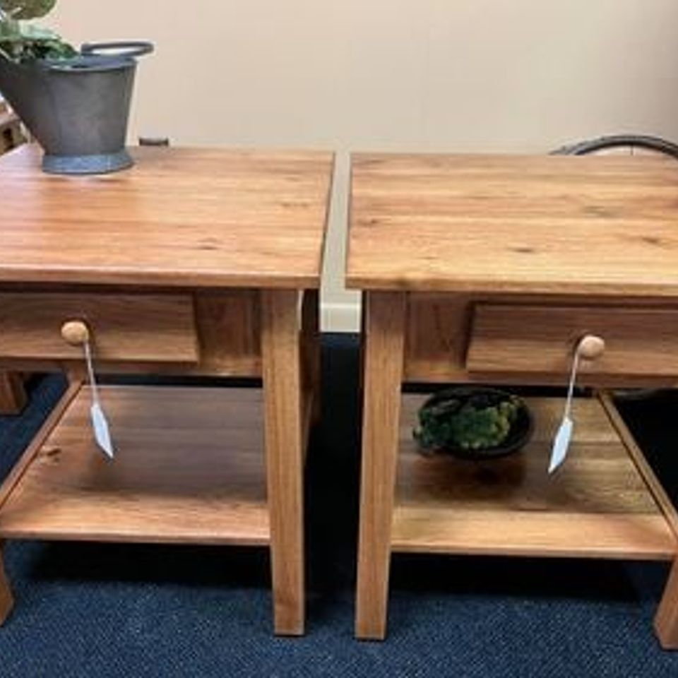 Heirloom Furniture & Gifts custom Amish end tables