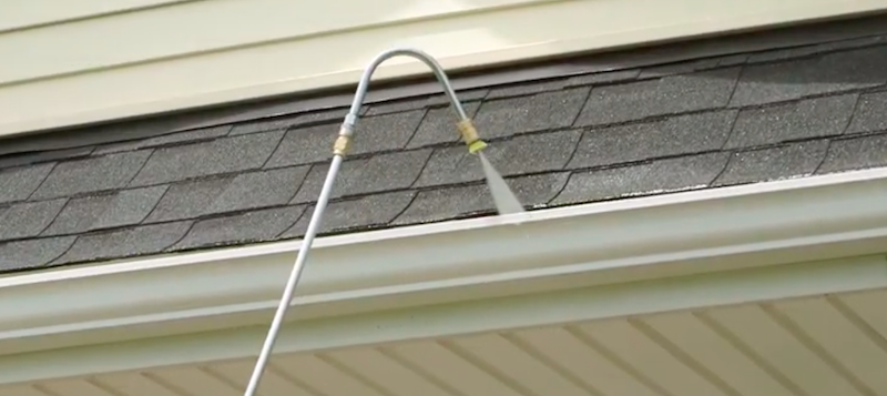 Gutter cleaner extentsion