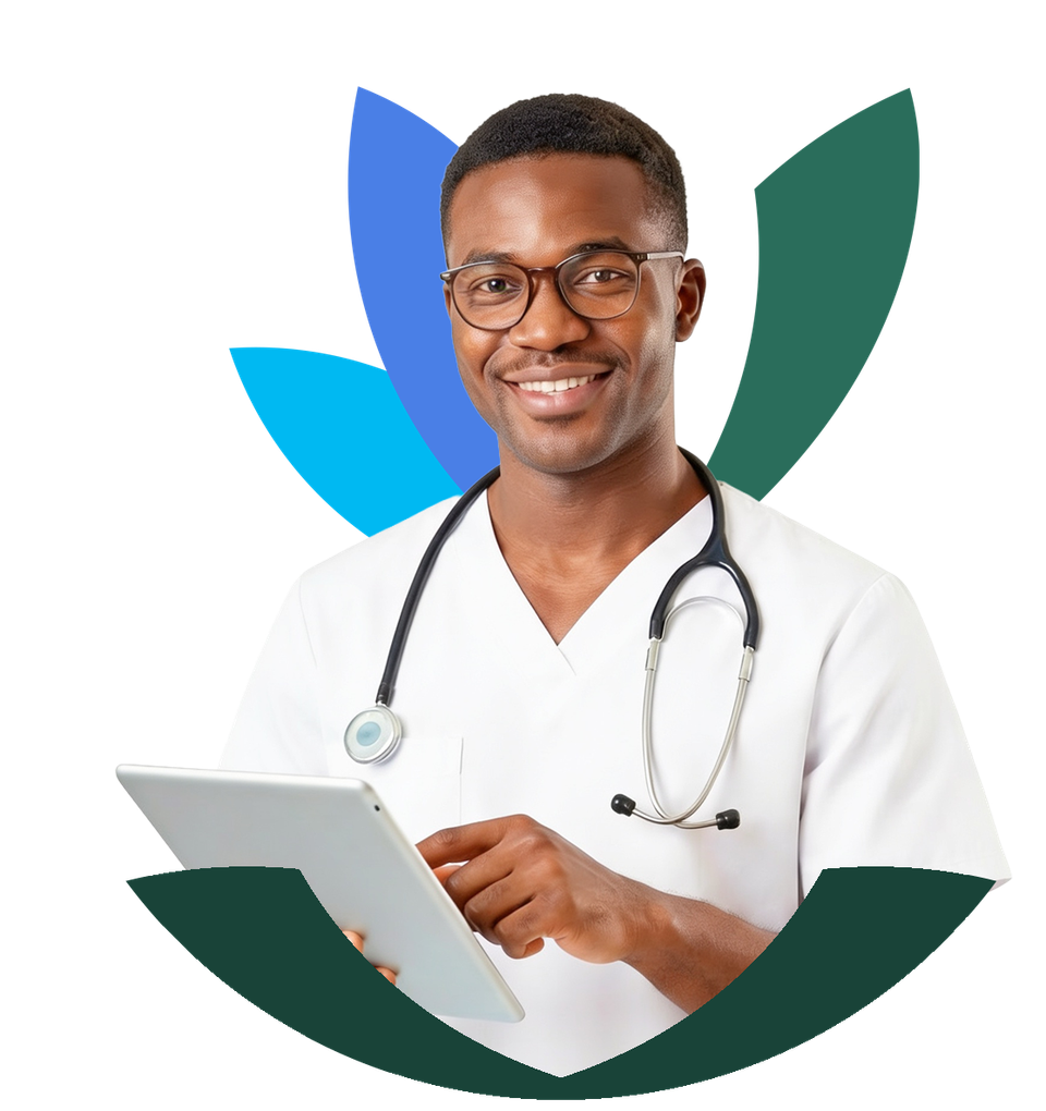 Nexuracare african male doctor 1