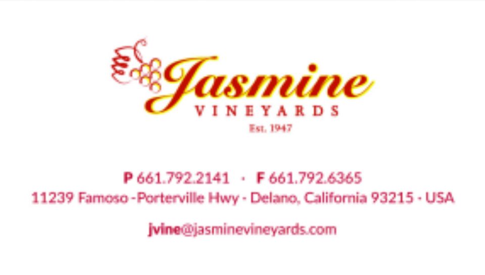 Jasmine vineyards