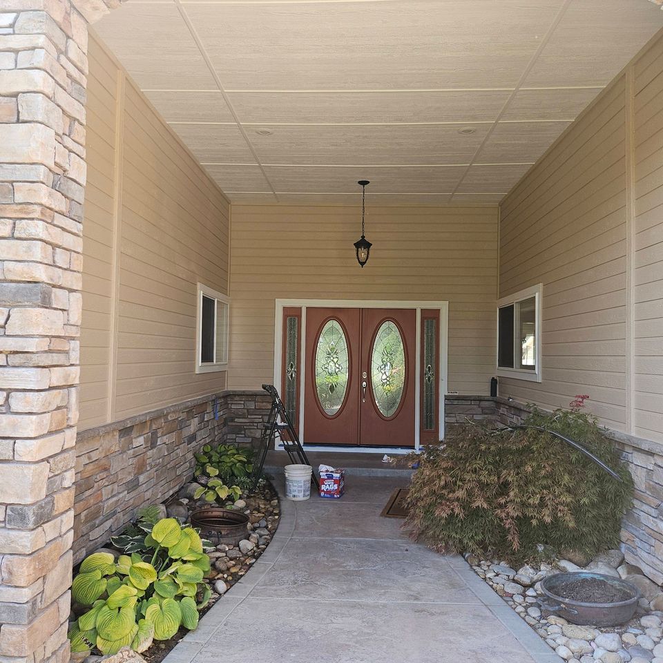 Front entrance after