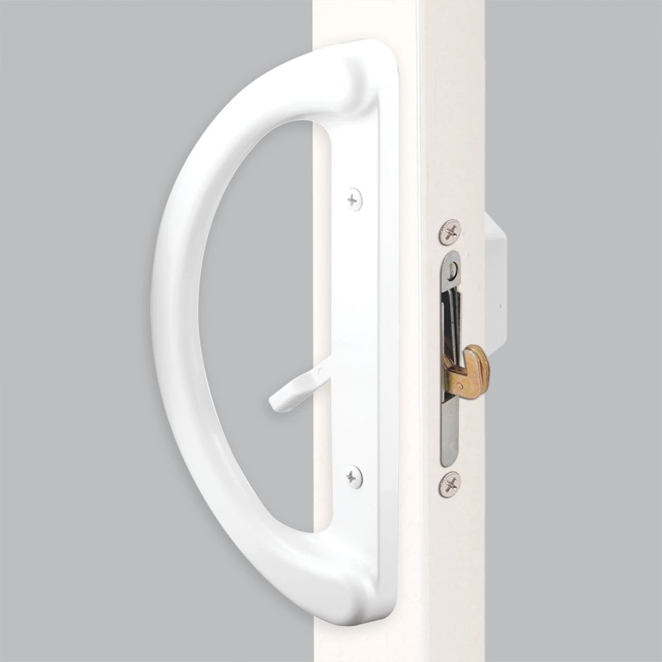 Sliding door lock & handle replacement