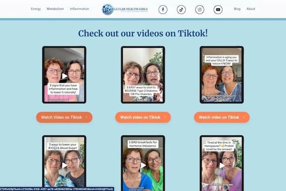 Screenshot- KPCopy's work with Cellular Health Girls- 