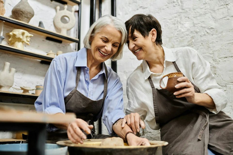 Pottery passion a couples artful afternoon