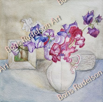 Watercolor and Watercolor Pencils. Boquete 