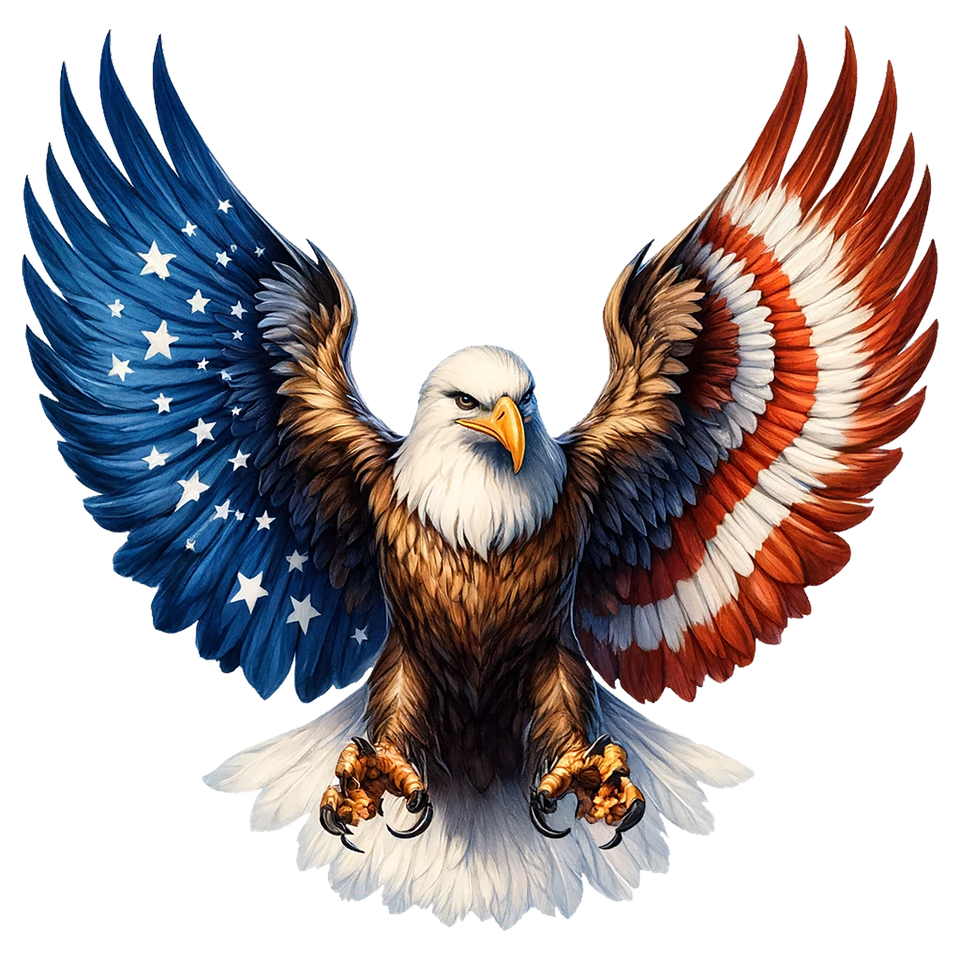 Patriotic   eagle 1