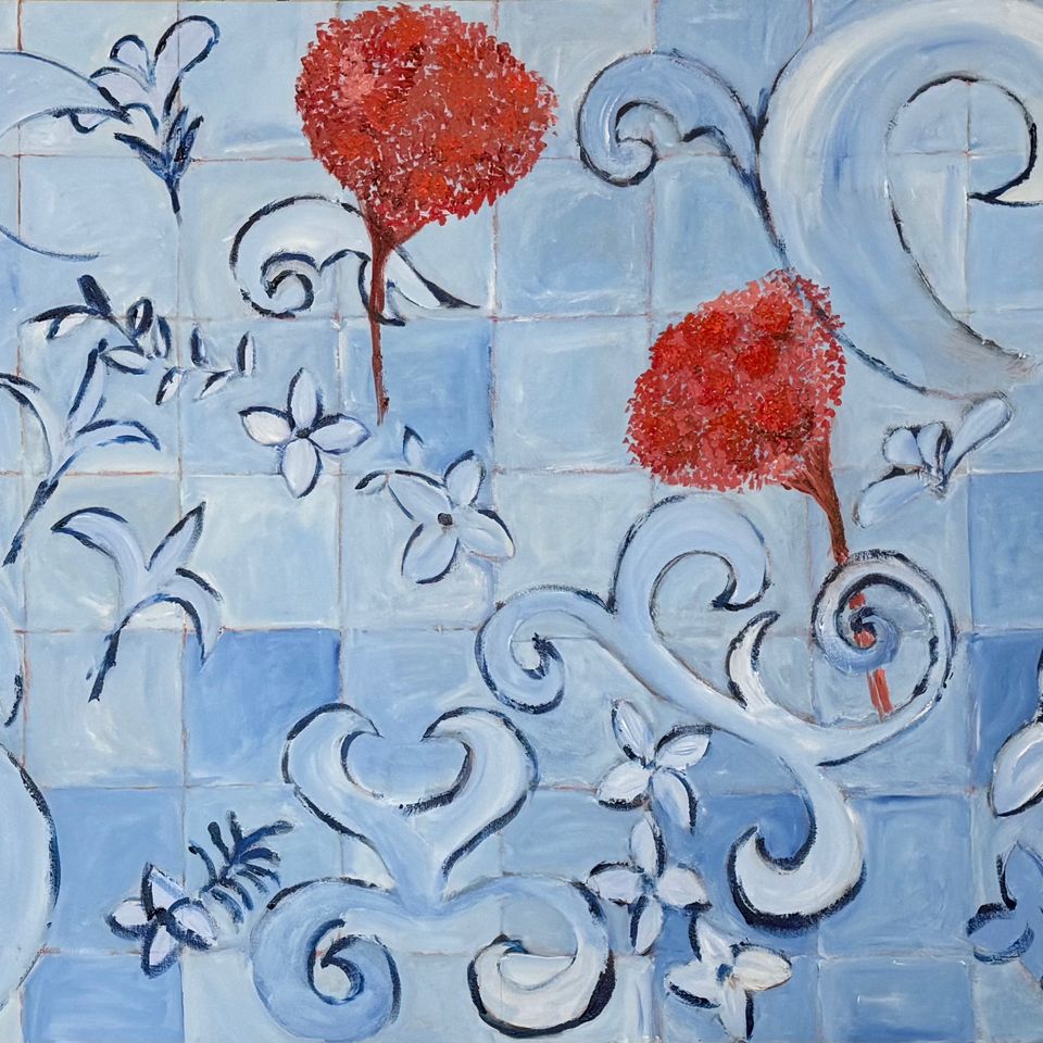 2in love with blue