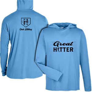 Club hitting tt41l lt blue ls hood blk prnt