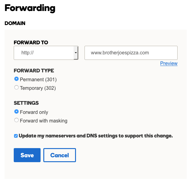 Add forwarding2