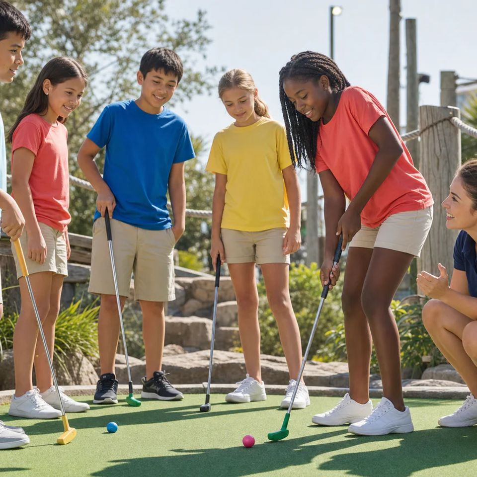 Mini Golf for school trips and camps