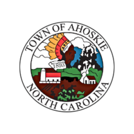 Drone right town of ahoskie logo