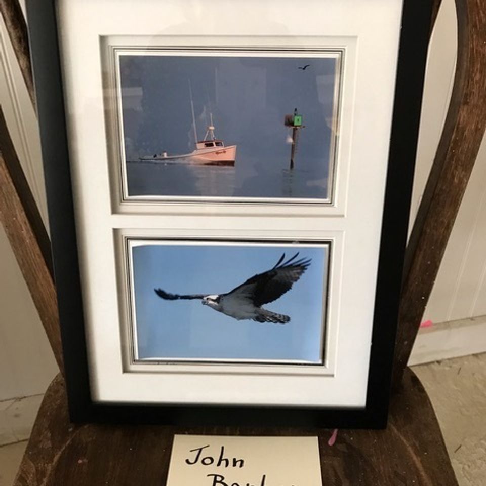 John barber framed note cards