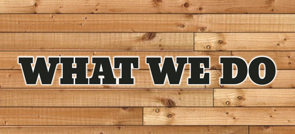 What we do header