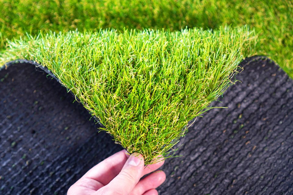 how to clean artifical grass