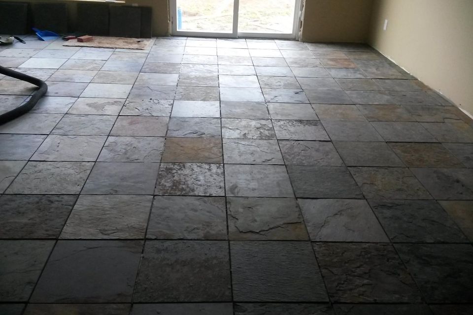 Trim cermic flooring