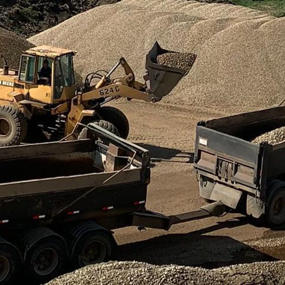 Gravel pits