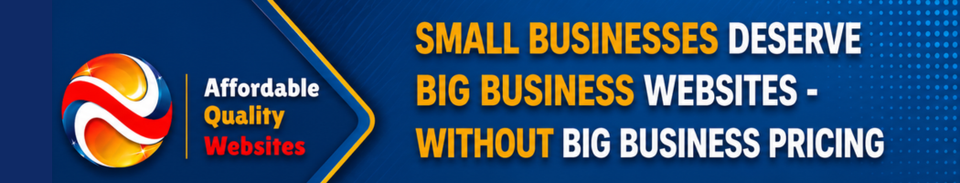 Small businesses deserve big business websites   without big business pricing