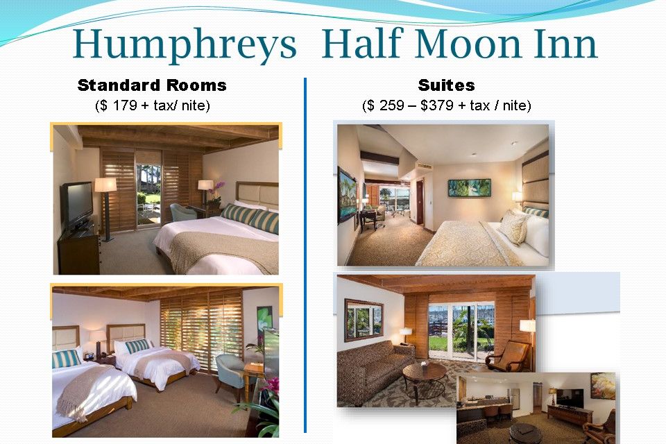 Half moon suites