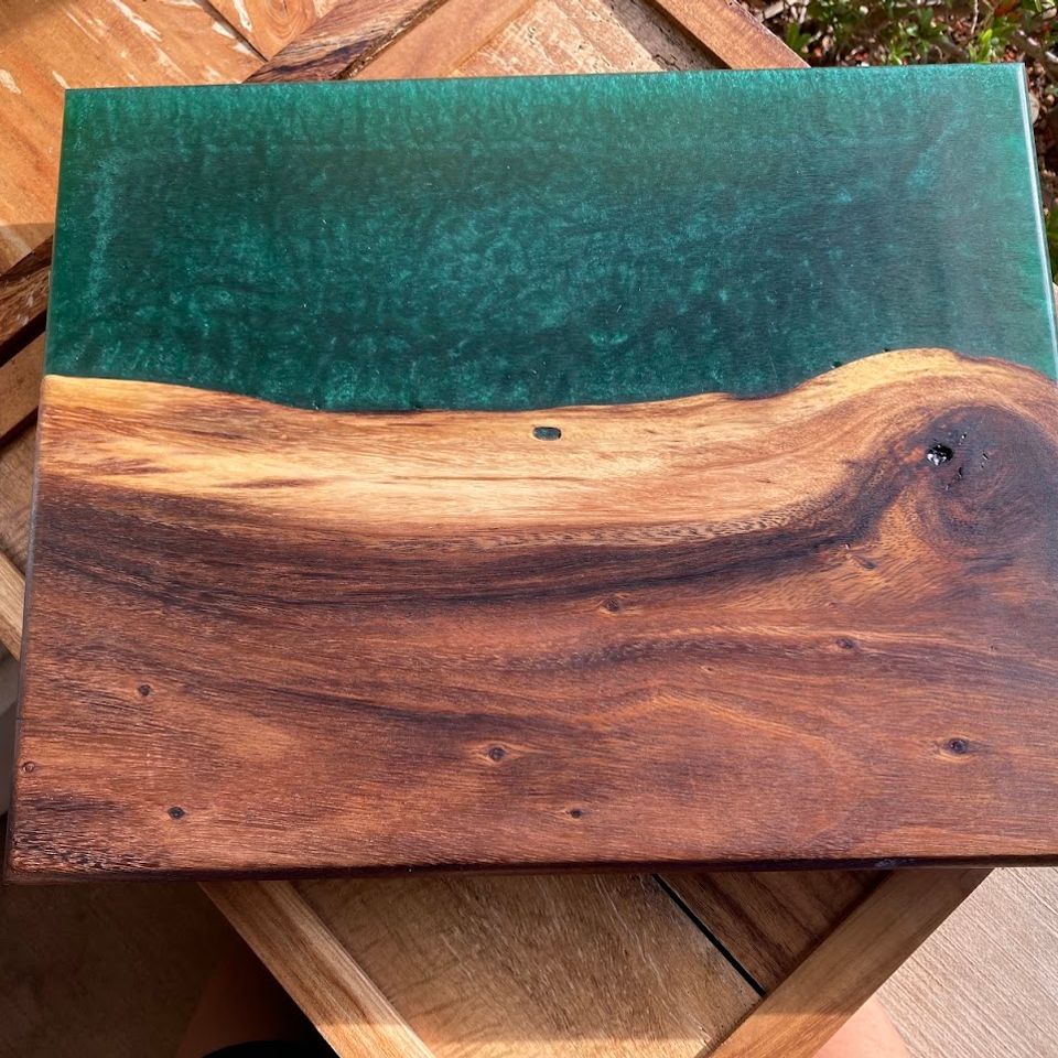 Resin charcuterie board