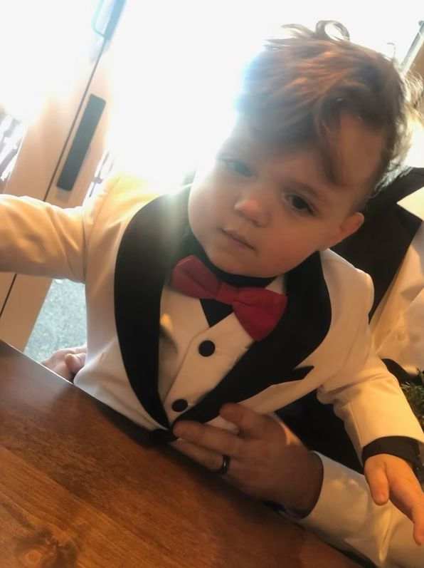 Baby tuxedo