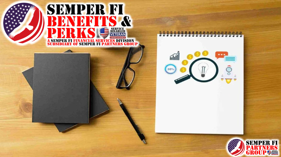 Logo semper fi benefits   perks png banner