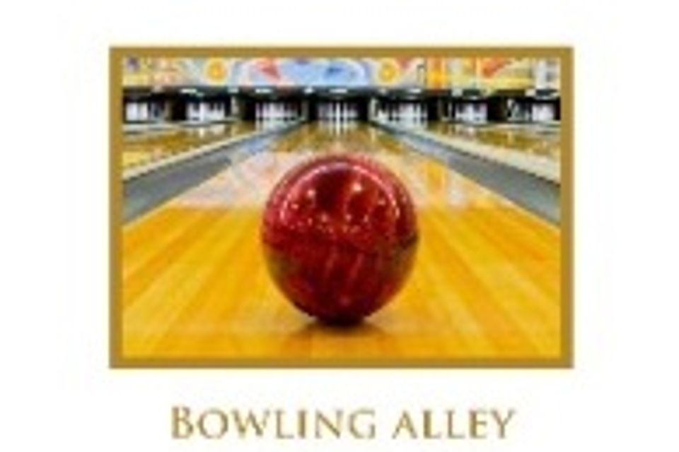 8. bowling alley