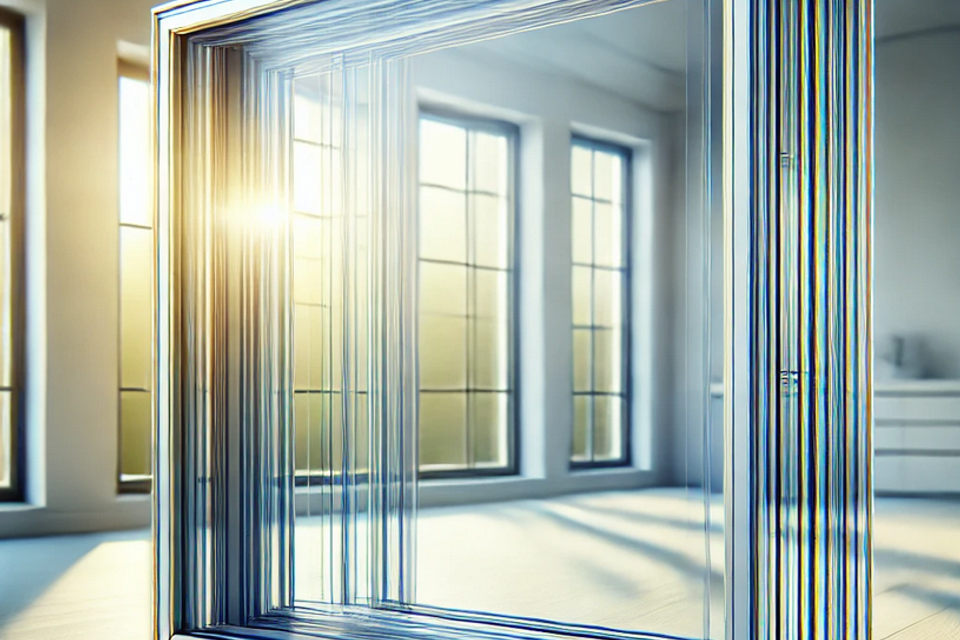 Solar pv window