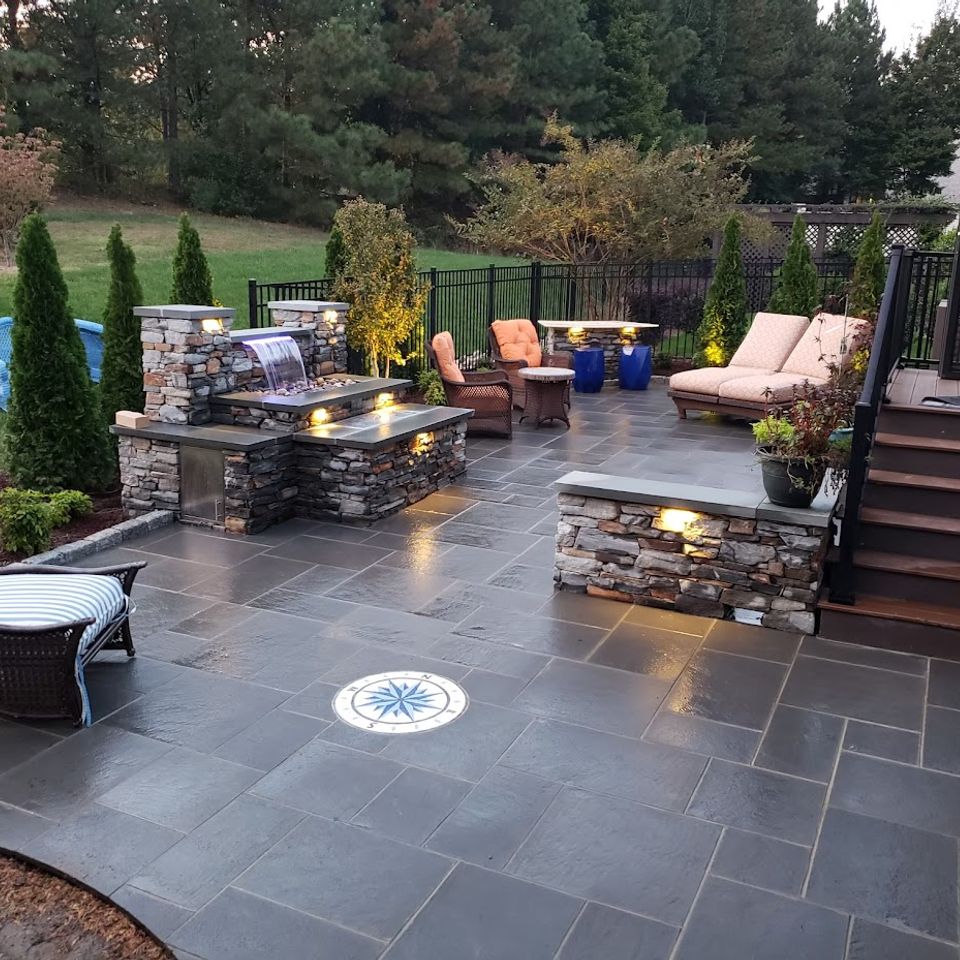 Stone and Lawn Care hardscaping company near raleigh, hardscaping job in raleigh nc, hardscaping company in raleigh, raleigh hardscapers, patio paver ideas raleigh nc, custom patio fixtures, custom patios