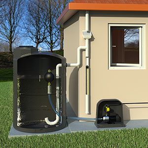  rainwater collection system black 300 3 17 26