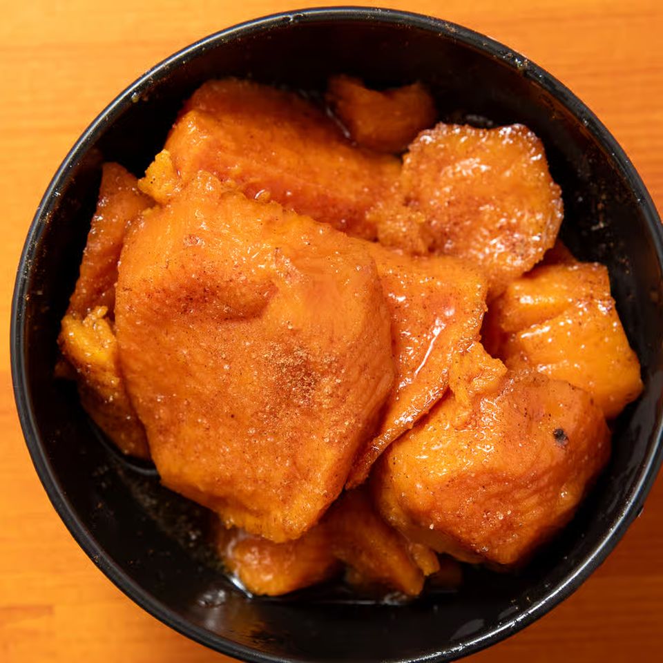 Candied sweet potatoes