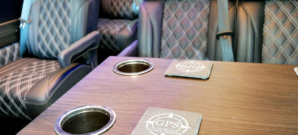 Interior bus 1 coaster 