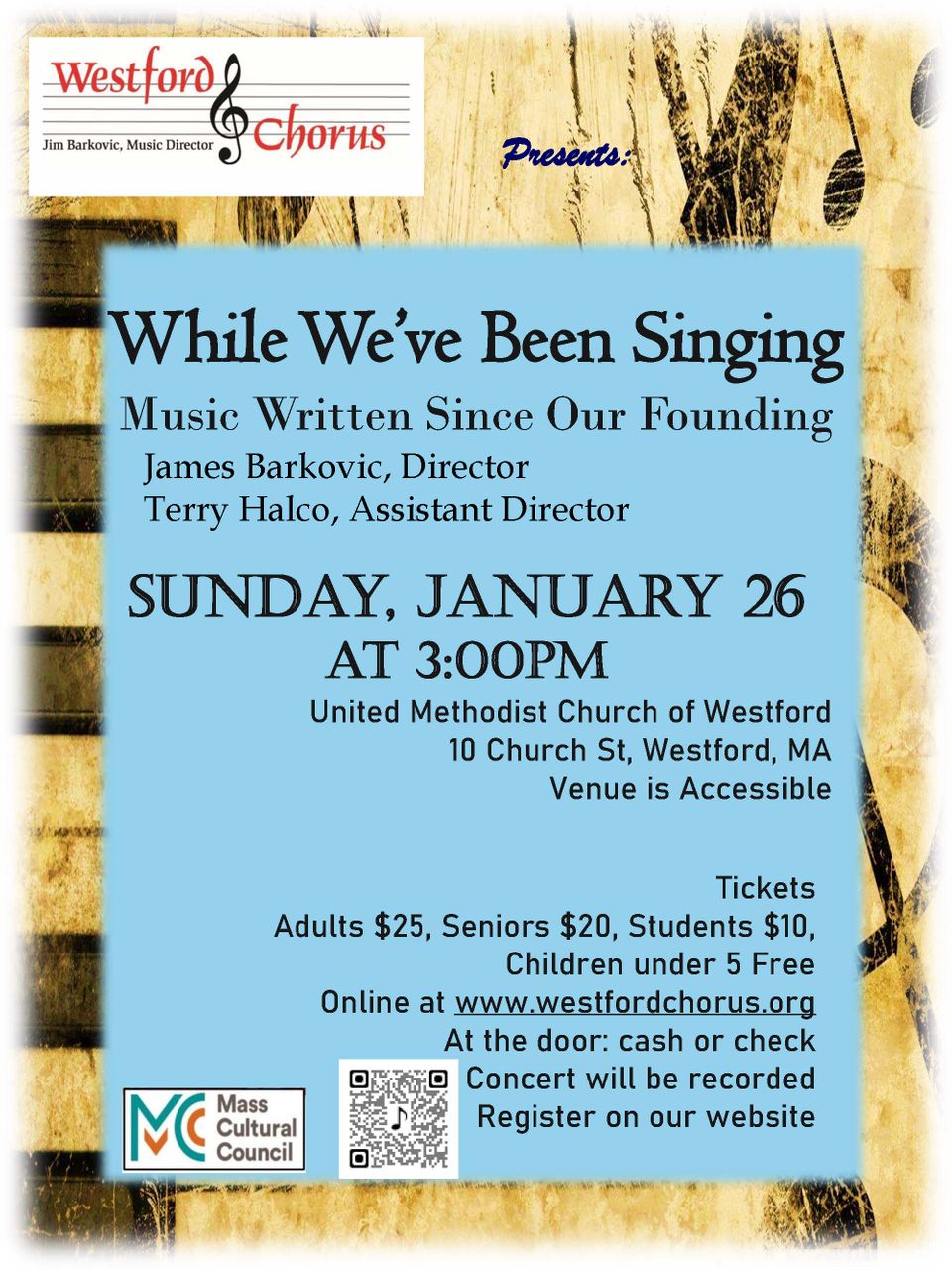 Poster winter 2024with blue