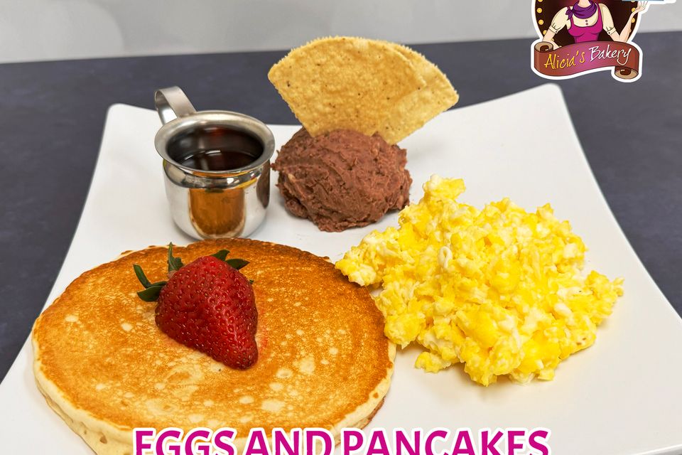 Alicias bakery katy eggs and pancakes menu