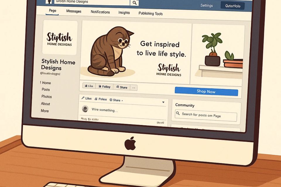 Why a facebook page is not a substitute for a website