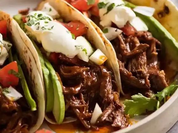 Beef tacos