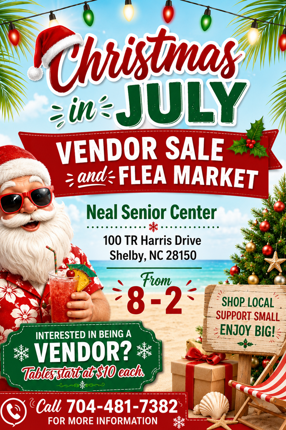 Christmas in july 2026