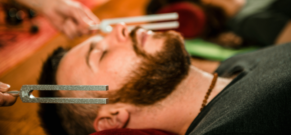 Tuning fork therapy