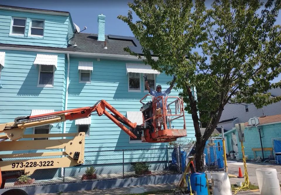 Trinity painting and decorating exterior painting homes and businesses throughout Bergen county and northern NJ