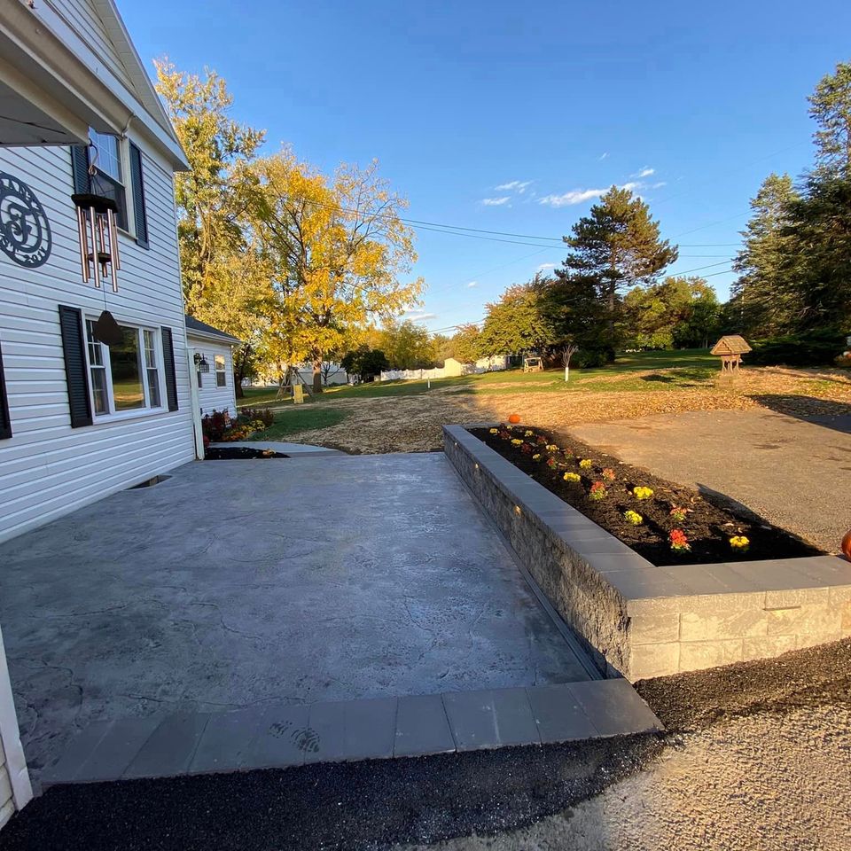 Stamped concrete j's property maintenance lebnaon