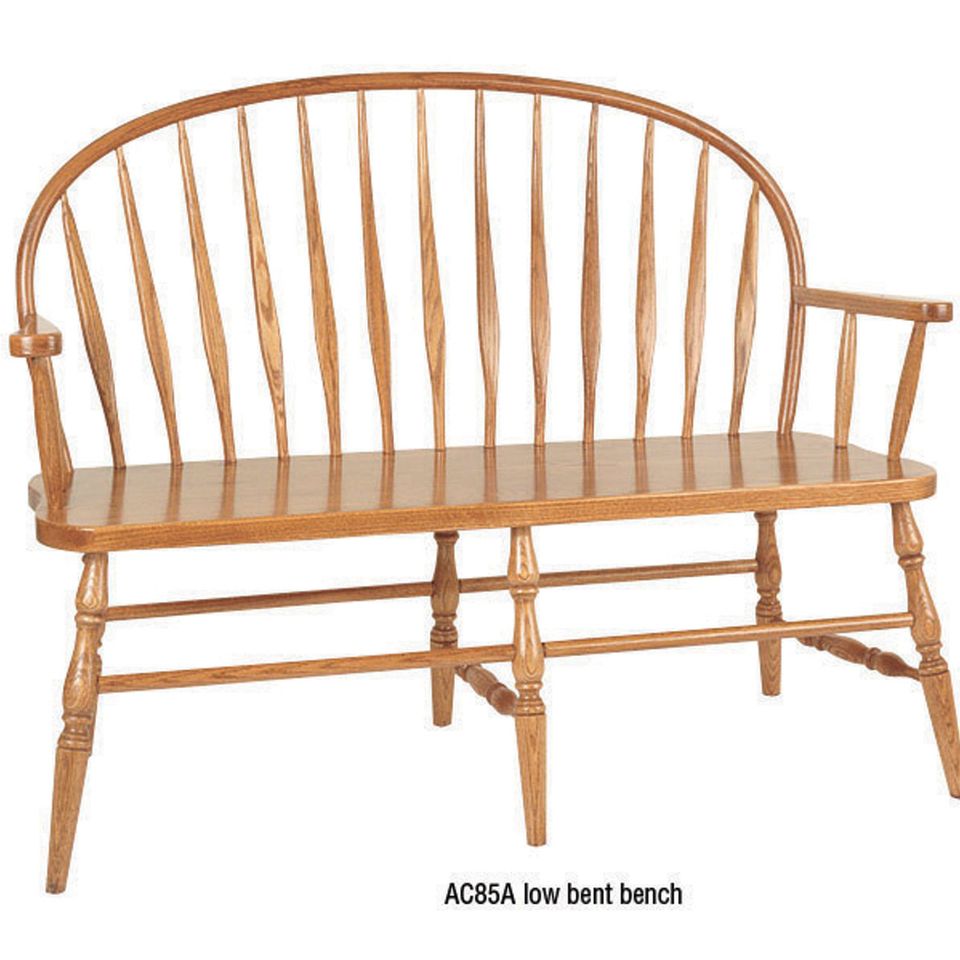 Hill low bent bench