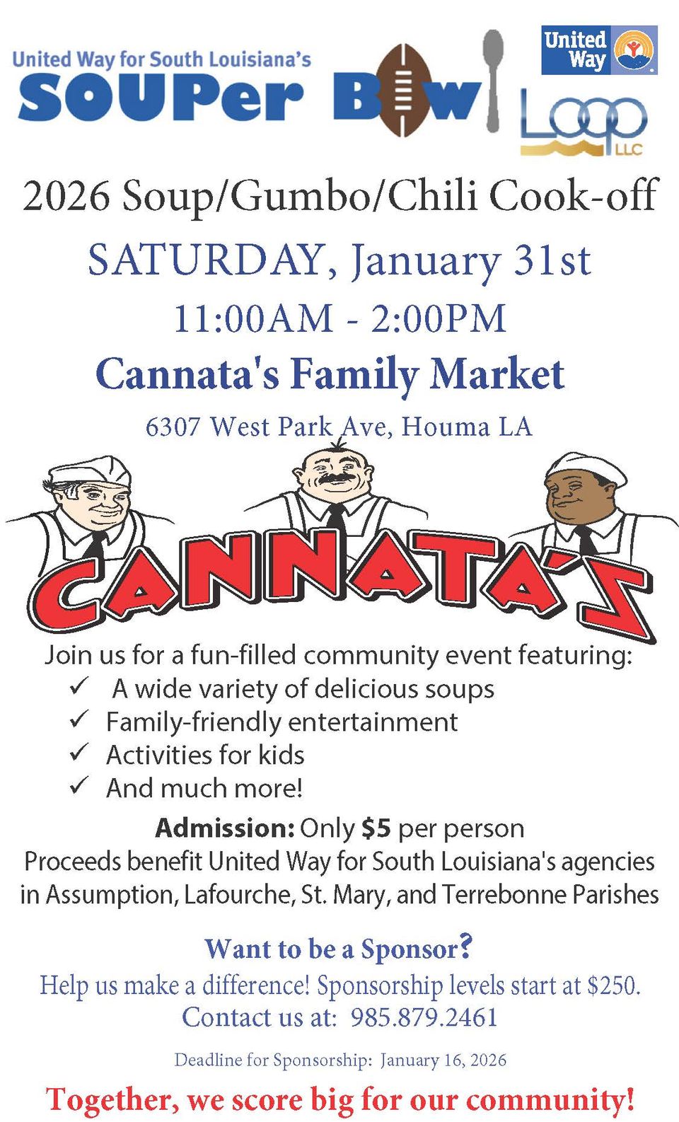 2026 uwsla souperbowl flyer