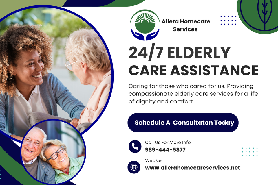 White green modern 247 elderly care assistance flyer (1)